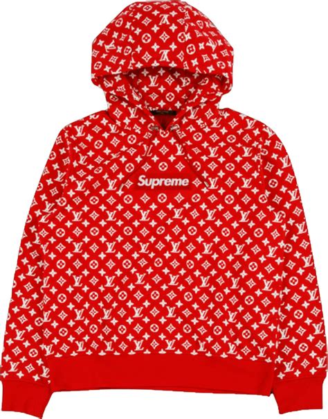 replica louis vuitton supreme hoodie|louis vuitton supreme hoodie stockx.